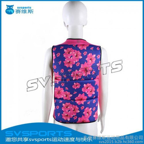 救生背心  款背心救生衣 海上救生EPE/PVC棉 潜水料浮潜衣图2