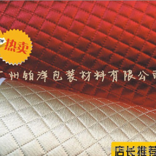广州无纺布 夹棉无纺布 超声波压棉无纺布 裥棉无纺布图2