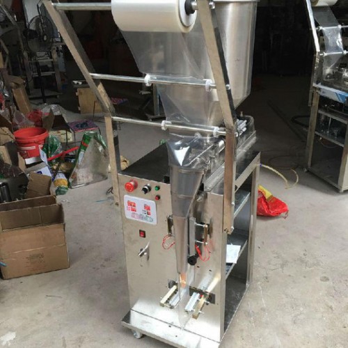 自动液体三边封包装机 膏体芝麻酱包装机 椒酱调料包立式无纺布膏体包装机小袋包图4