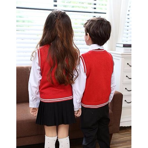 毛衣背心园服定做全棉毛衣园服定做图1