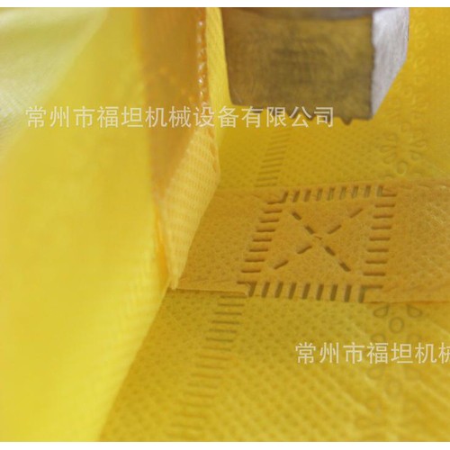 无纺布袋提手焊接机，无纺布点带机，无纺布烫把机图2