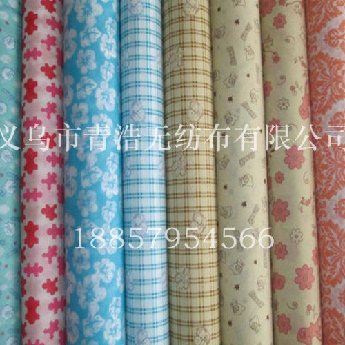pp无纺布 印花无纺布 丙纶印花无纺布 pp无纺布印花