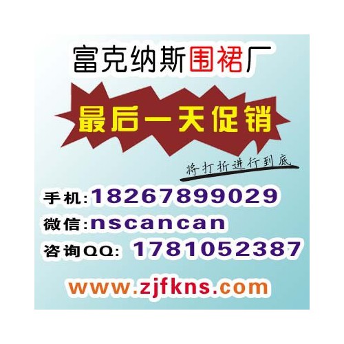 无纺布广告围裙,无纺布广告围裙批发,贵州无纺布围裙图1