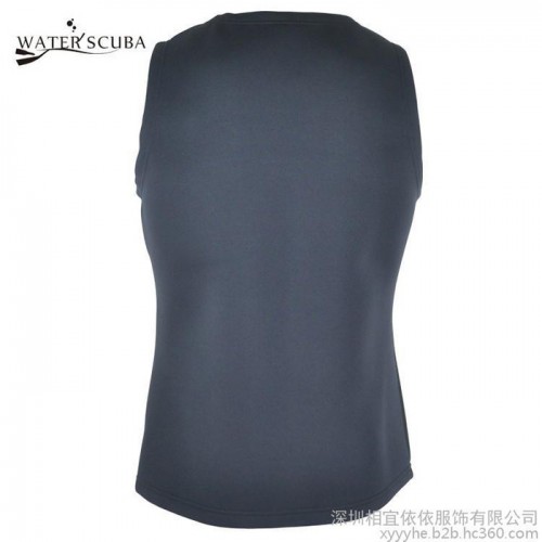 潜水服背心 water scuba量身定制1.5MM 连体背心短裤保暖防晒