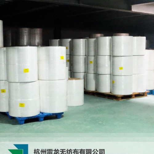 专业卫材 SMS白色无纺布 PP丙纶 婴儿纸尿裤防侧漏边无纺布图2