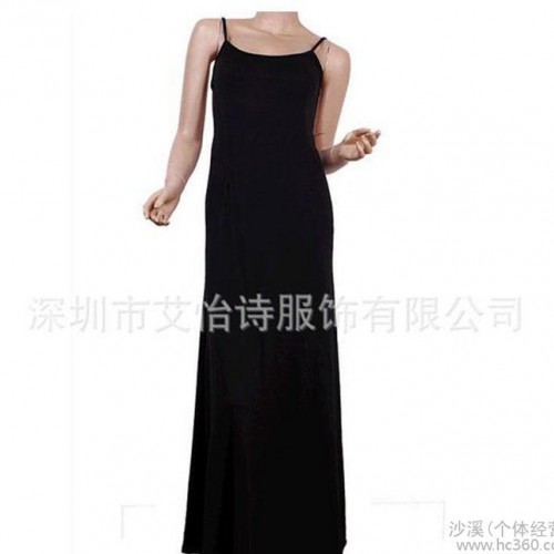 欧美晚礼服2015新款品牌时尚连衣裙 性感露背修身背心裙吊带图2