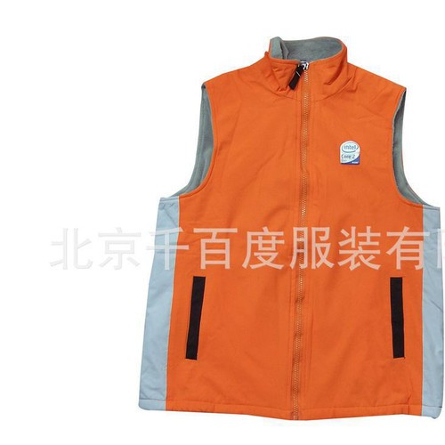 专业服装厂直接定制休闲摄影羽绒棉马甲 背心 来图来样加工图2