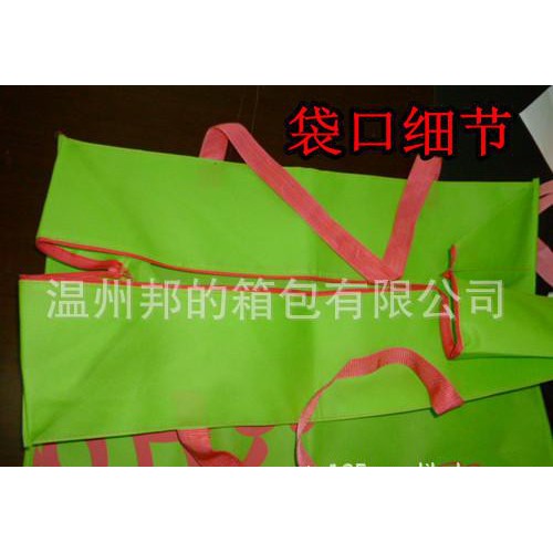 无纺布袋，覆膜无纺布袋，无纺布袋定做，温州邦的箱包定做图3