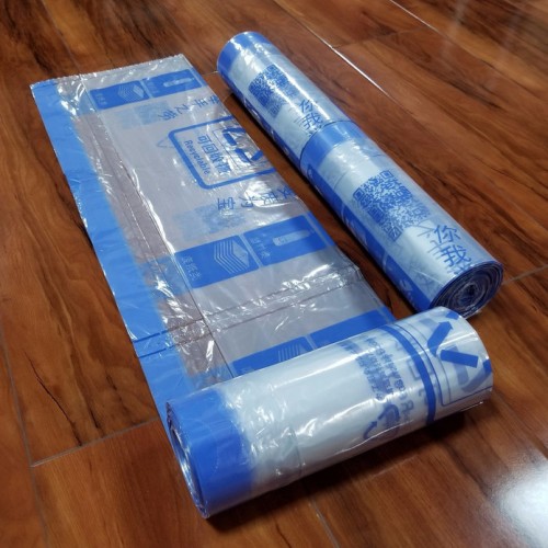 周氏**定制定做性点断式厨房背心卷装塑料袋 欢迎咨询图3