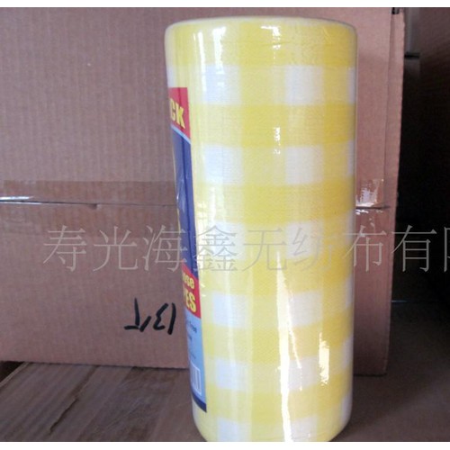 方格水刺无纺布，抹布，擦布 清洁图1