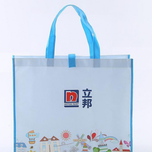 专业无纺布袋定制** 广告环保无纺布覆膜袋图2