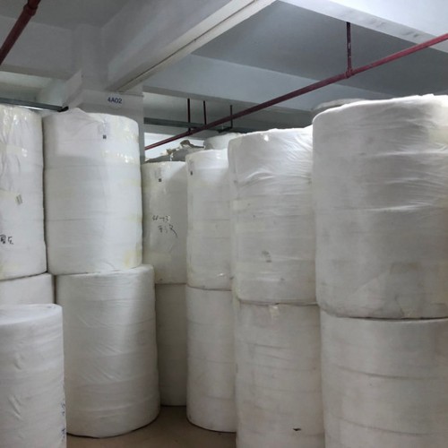 交叉水刺无纺布 直铺无纺布厂家 清洁棉柔干巾 全粘胶图5