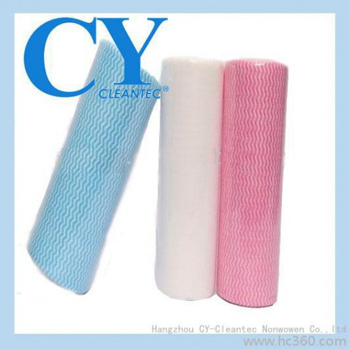 供应cy-cleantec水刺无纺布抹布供应折叠切片抹布点断卷等水刺无纺布制品