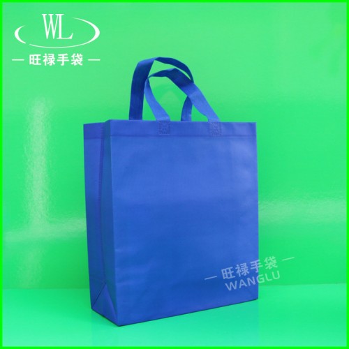 覆膜无纺布袋 无纺布覆膜手提袋 环保彩色不织布覆膜袋图2