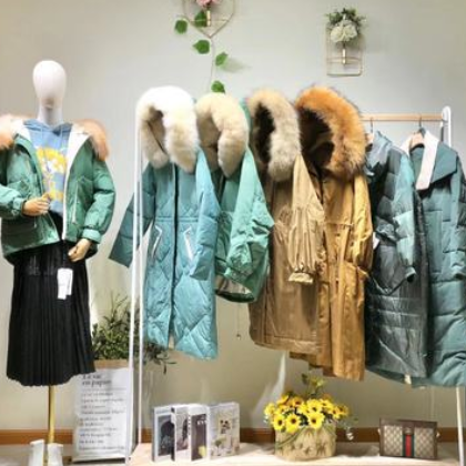 2020新款韩版加厚派克羽绒服女品牌折扣女装尾货批发直播一手货源图3