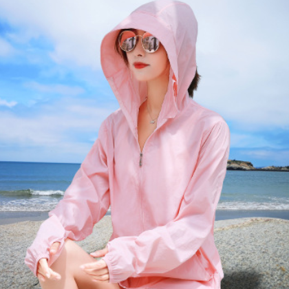 防晒衣女2020夏季新款防紫外线功能防晒服网红时尚薄款外套图3