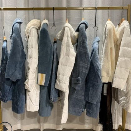 品牌折扣女装组合外套我爱露露撤柜尾货走份批发实体店快手直播间图2