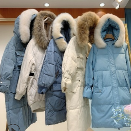 20冬拉夏贝尔专柜撤柜休闲羽绒服 品牌折扣女装尾货清仓走份批发图3