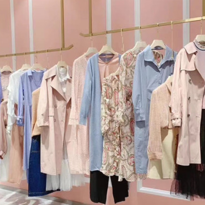 佐色21春女装尾货品牌折扣连衣裙上衣走份批发 品牌尾货图2