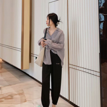 杜小宅新款仙女凉凉裤3.0夏季宽松高腰显瘦休闲防蚊裤子灯笼裤女图2