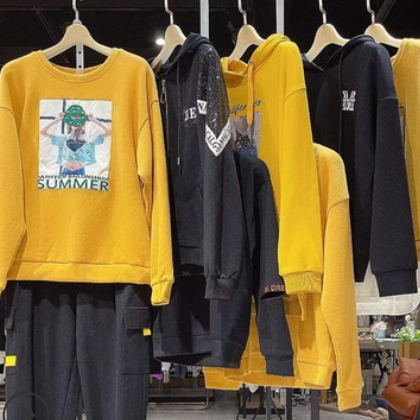 【法星秀】卫衣21春品牌折扣女装服装店批发进货工厂直销专柜正品图1