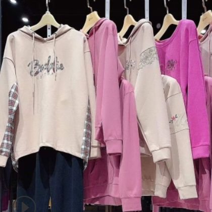 【法星秀】卫衣21春品牌折扣女装服装店批发进货工厂直销专柜正品图3