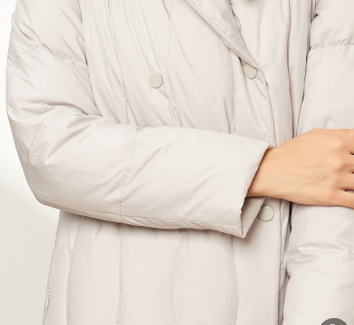 2020羽绒服新冬翻领通勤风OL女士精品羽绒服淑女白领白鹅绒图2