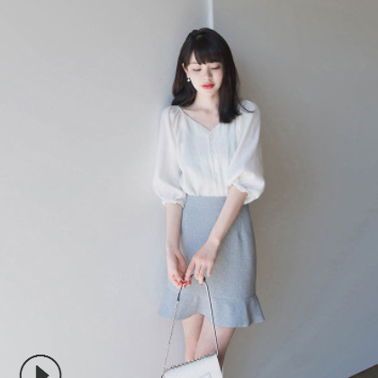 2020新款女装春装潮女神套装初春两件套裙小香风时尚春款洋气减龄图1