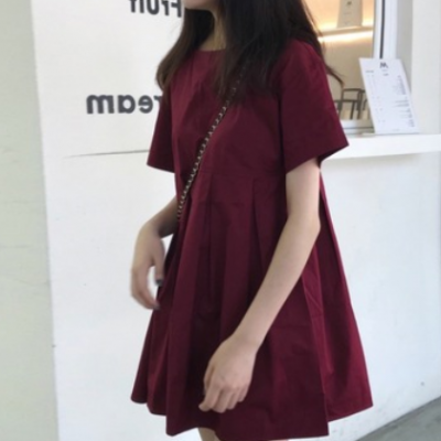 很仙的连衣裙子2021新款法式智熏桔梗小个子仙女超仙森系甜美裙子