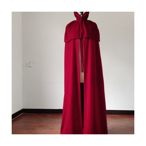 新品秋冬保暖披风万圣节舞台演出活动影视剧场剧组服装道具批量图3