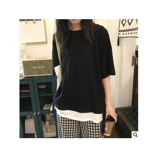 大码女装2021夏装新款酷女孩穿搭适合胖女孩气质女神范衣服套装潮图2