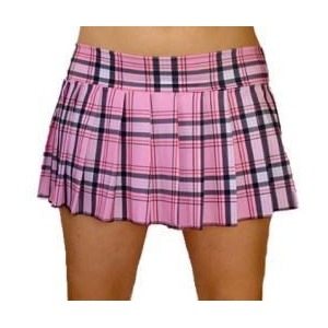 HE0997   light_pink_plaid_skir