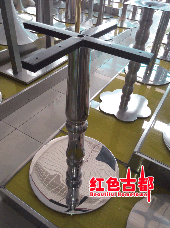 不锈钢餐台脚46