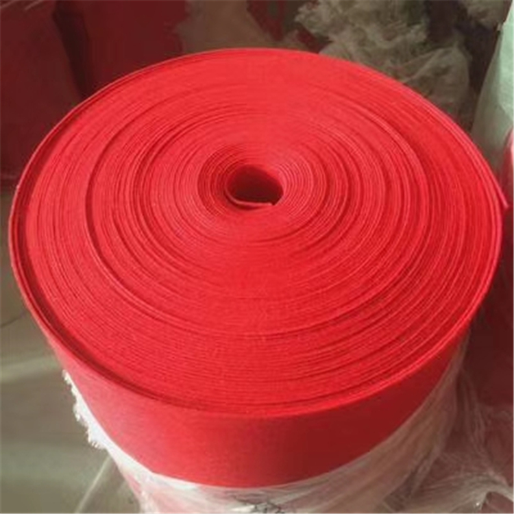 彩色涤纶无纺布 抛光轮无纺布涤纶毡  隔热 超越毛毡制品