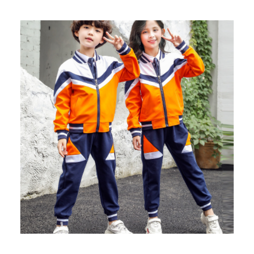 校服套装秋季中小学生班服春秋装幼儿园服英伦学院风运动服两件套图1