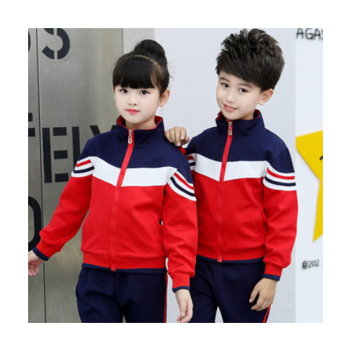 幼儿园园服春秋装2019新款老师儿童运动套装中小学生校服班服定制图1