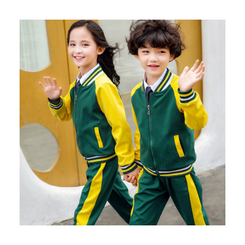 校服套装秋季小学生幼儿园园服春秋装英伦风男女棒球服运动棉外套图2