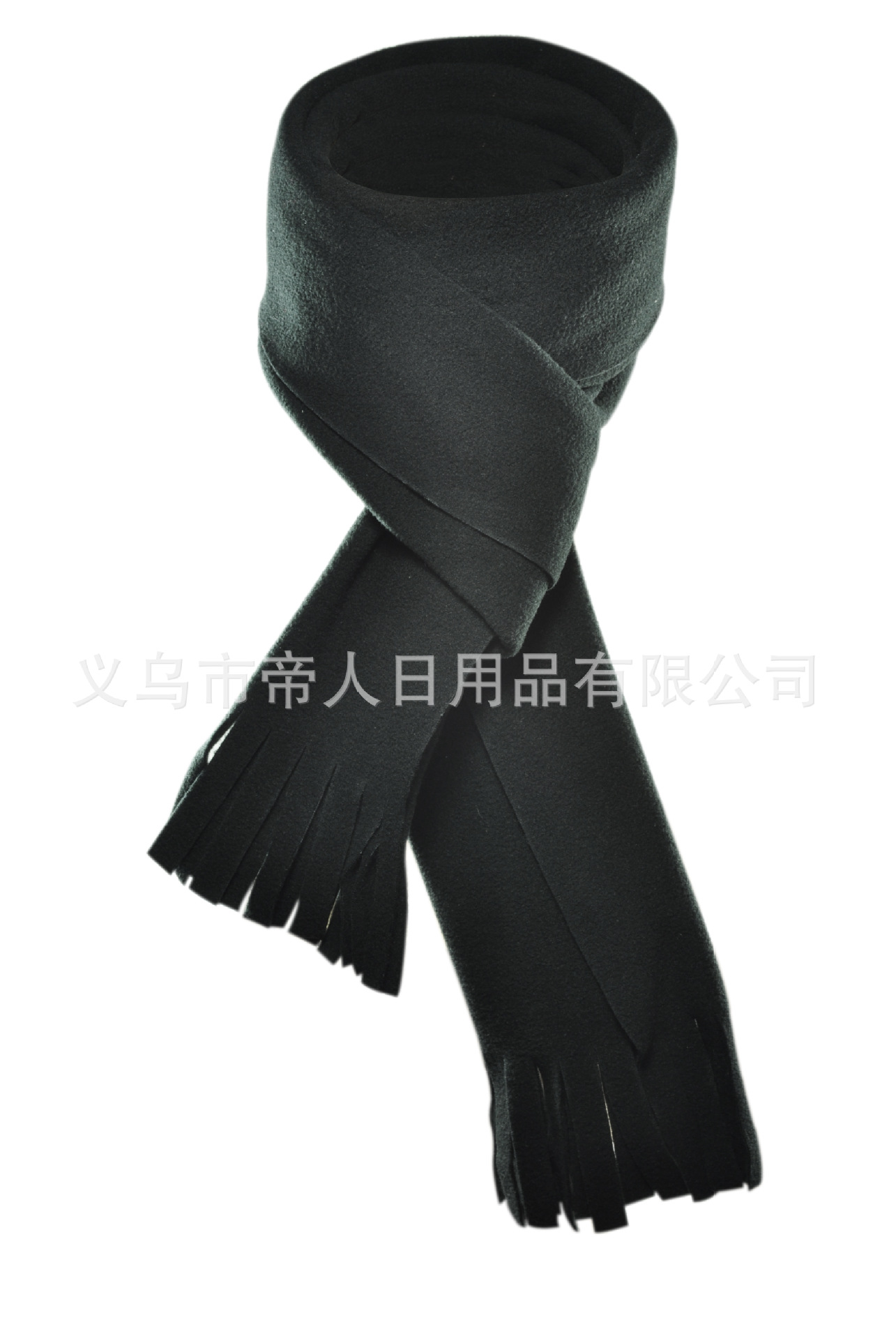 黑色围巾
