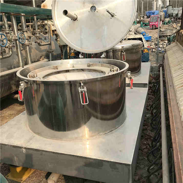 卧式密闭离心机 二手三足式吊带离心机 宇新 可来厂观看