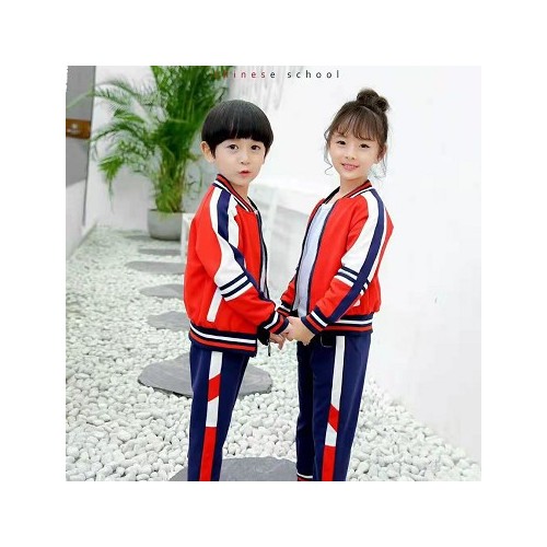 宁会棋童装校服套装图2