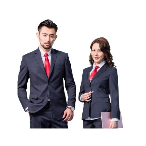 2021春季新款职业西装 商务正装修身西服套装定制 女士通勤服白领图2