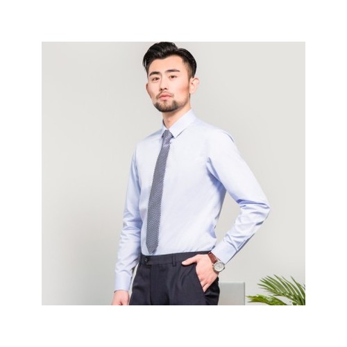 2021新款秋季男士长袖衬衫男修身男士衬衣休闲商务上衣服男装潮图3