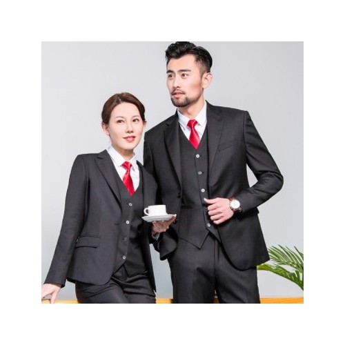 2021年春夏新款商务西装套装现货 男女款职业装外套 西服套装定制图3