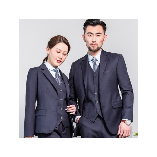 2021年春夏新款商务西装套装现货 男女款职业装外套 西服套装定制图2
