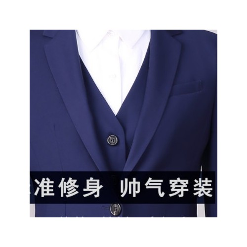 西服套装男女外套男士西装女士秋冬黑色职业装现货修身上班两件套图3