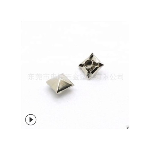 箱包五金配件锌合金弹簧圈钥匙扣 金属开口圆环 圆形登山扣批发图2