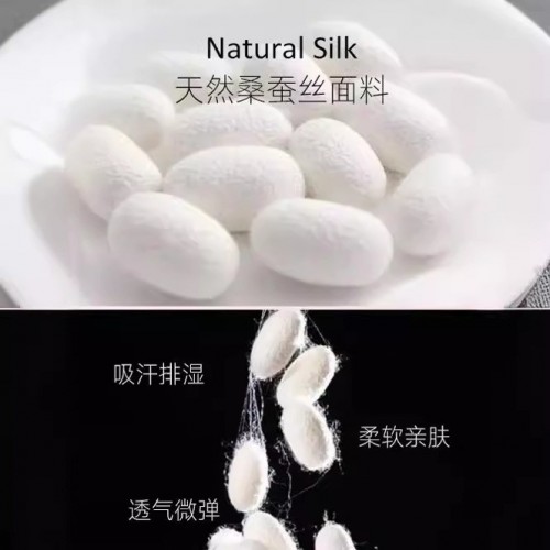 桑蚕丝竹纤维男士商务春秋高端长袖衬衣高级感纯色免烫男式衬衫图2