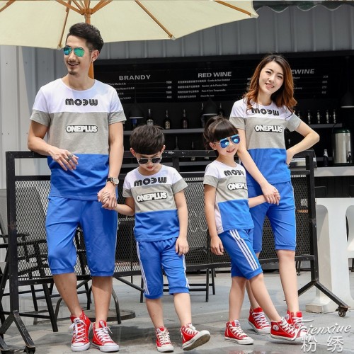 粉绣春秋款儿童幼儿园园服校服中小学生运动服班服亲子装休闲套装图2
