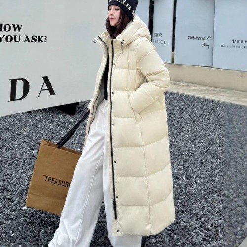 零下30度都不怕加厚新国标鹅绒女长款过膝羽绒服2024冬季新款外套图2