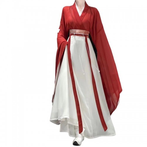 战国袍小个子汉服新款马山楚墓复原日常改良成人汉服女春夏秋古装图3